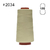 Hilo para coser Xik 120 #2034 Ceniza