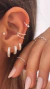 Imagem do Piercing trágus zircônia