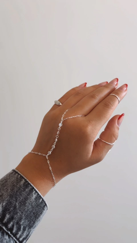 Hand Chain pontos de luz