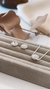Conjunto ponto de luz cravejado - comprar online