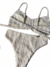 Biquíni Noronha tecido Crochê - Meia taça + calcinha hot pants - comprar online