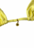 Biquíni Angra Amarelo Manteiga - Top cortininha + calcinha asa delta - comprar online