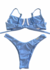 Biquini Trancoso Baby Blue - Top meia taça + calcinha asa delta na internet