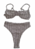 Biquíni Noronha Tecido Malte Marrom café /off white - comprar online