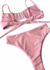 Biquini Noronha Rosa Ballet - Meia taça + calcinha hot pants - comprar online