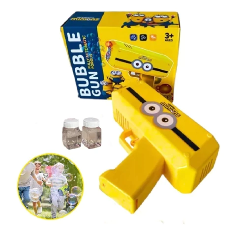 Pistola Máquina de Burbujas Automática para Niños, Burbujero Eléctrico de Alta Diversión, Ideal para Fiestas y Juegos - comprar online