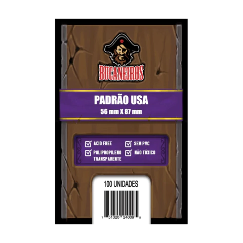 Sleeve Bucaneiros - Padrão USA (100 Un)