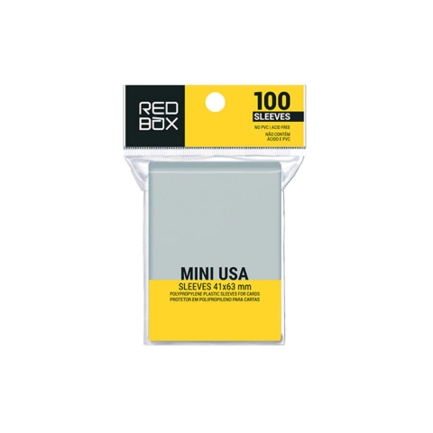 Sleeve RedBox - Mini USA (100UN)
