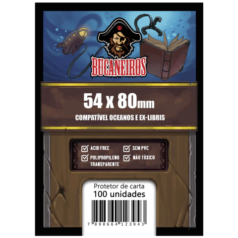 Sleeve Bucaneiros - Oceanos / Ex Libris