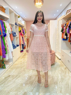 Vestido renda melisa