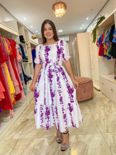 Vestido Estefânia (Roxo)