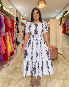 Vestido Estefânia (marinho ) na internet