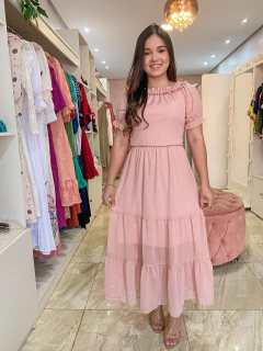 Vestido aurora Shiffom