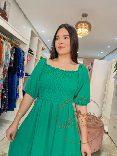 Vestido longo paôla - comprar online