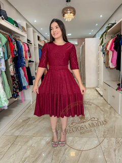 Vestido Abigail (vinho)