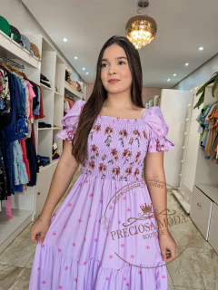 Vestido Estela estampado - buy online