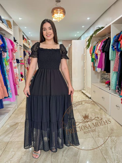 Vestido Estela Shiffom
