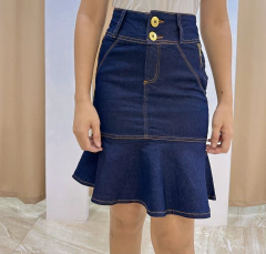 Saia jeans Lara
