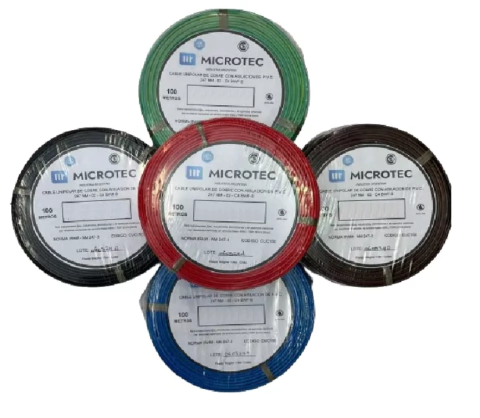 Cable Unipolar 2.5mm Rollo X 100mts Normalizado 100% Cobre - Varios Colores - comprar online
