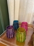 Conjunto 4 copos pontilhados
