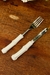 Faca de mesa branco Bambu - comprar online