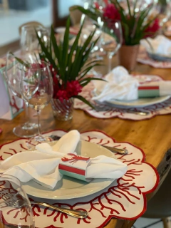 Lugar Americano Mrs Hostess Corais