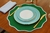 Imagem do Prato Raso em Porcelana com Fios em Ouro