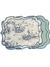 Conjunto Americano Toile de Jouy Azul - comprar online