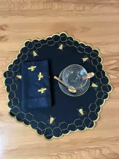 Conjunto Americano Colmeia Black