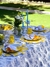 Toalha de Mesa toile Jouy Azul - comprar online