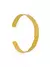 PULSEIRA BRACELETE CHAPA MARTELADO BANHO OURO 18K - comprar online