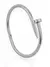 PULSEIRA BRACELETE PREGO BANHO PRATA AÇO INOXIDAVEL - comprar online