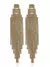 BRINCO FRANJA CASCATA BANHO OURO 18K - comprar online