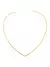 COLAR ARO FINO V ISIS BANHO OURO 18K - comprar online