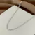 CHOKER RIVIERA FINA BANHO PRATA 925
