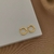 MINI ARGOLA LISA M BANHO OURO 18K