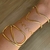PULSEIRA BRACELETE ARO ZIGZAG BANHO OURO 18K na internet