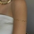 BRACELETE SUPERIOR ZIGZAG BANHO OURO 18K