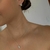 CONJUNTO COLAR E BRINCO GOTA BANHO OURO 18K - comprar online