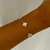PULSEIRA TREVO BRANCO BANHO OURO 18K