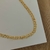 CHOKER CORRENTE DUPLA BANHO OURO 18K na internet