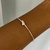 PULSEIRA BRACELETE NÓ BANHO PRATA 925