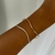 PULSEIRA BRACELETE ARO ONDULADO BANHO PRATA 925 na internet