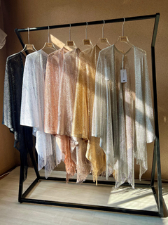 Saída/ Kimono Metalizado