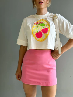 Saia Curta Alfaiataria - comprar online