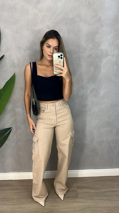 Cropped Montaria na internet