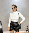 Blusa Manga longa e Gola