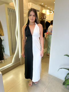 Vestido Bicolor Multiformas - LojaDtale