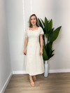 Vestido Linho Manga
