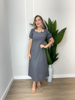Imagem do Vestido Linho Manga